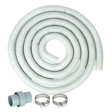 YNET 長距離延長排水軟管 4m + 連接器套組, 單一商品, 1套