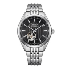 CITIZEN 男款系列自動機械金屬手錶 NH9110-90E