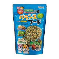 PetBest 倉鼠自然派主食飼料,護膚亮毛,均衡營養,添加起司奇異果,450g, 1包裝, 450g