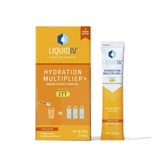 Liquid Iv 補水倍增+ 免疫支援沖泡飲品 柑橘口味 16g, 10個