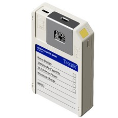 Trozk 磁吸行動電源 22.5W快充 10000mAh無線充電, 米色, 磁碟片磁吸行動電源