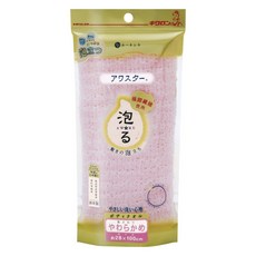 Kikulon Star Awaru柔軟沐浴巾, 1個, 粉色