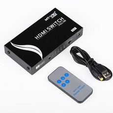 MT-VIKI 5進1出 HDMI影音訊號切換器 附遙控器, 詳見包裝, 1個