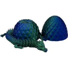 3D列印龍蛋模型擺件 - 奇幻風格裝飾品 - 精緻模型收藏, 1套裝