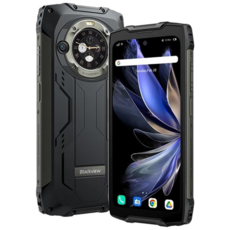 Blackview BV9300 Pro 三防手機 24GB RAM 120Hz螢幕 安卓13 大電量 廣角 微距, 黑色, 256GB