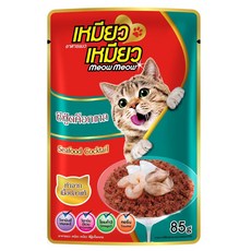 喵喵 Meow Meow 貓餐包 85g, 1個, 海鮮,雞肉