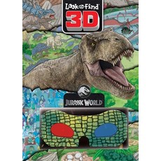 (英文圖書)Jurassic World: Look and Find 3D 精裝版, Pi Kids, 英文