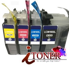 Brother LC3619XL 高印量相容墨水匣 (適用於 J2330DW / MFC-2730DW / J3530DW), 黃色, 洋紅色, 青色, 黑色