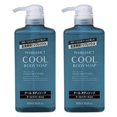 KUMANO 熊野油脂 涼感身體沐浴乳, 2個, 550ml