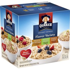 QUAKER 桂格 即時燕麥片 多種包裝 52入, 1個