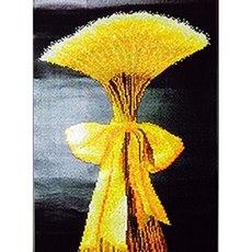 ZEZENEW 寶石十字繡DIY套組 掃錢掃帚, 1個