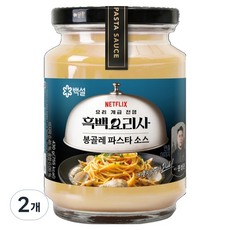 CJ BEKSUL 白雪 拿坡里風味 權聖俊主廚 蛤蜊義大利麵醬, 430g, 2個