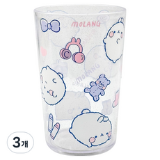 LiLFANT Molang 閃亮巨無霸杯 500ml MO8285, 3個, 混色