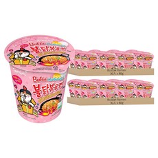 Buldak Ramen 奶油白醬火辣雞肉風味鐵板炒麵 80g, 60入