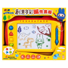 幼福 創意多彩磁性畫板 忍者兔, 顏色隨機, 1盒