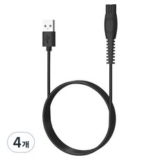 飛利浦刮鬍刀相容USB充電器 5V, 4個, 單一商品, 單一顏色