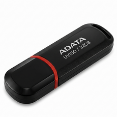 ADATA 威剛 UV150 32GB USB 3.2 Gen 1 隨身碟 黑色 1個