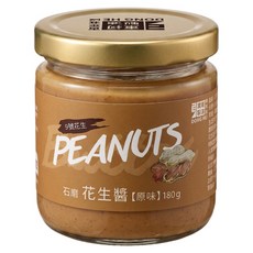 東和製油 石磨花生醬 原味, 180g, 1罐