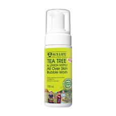 AUS LIFE 澳思萊 茶樹檸檬香桃潔顏洗卸慕斯, 150ml, 1瓶