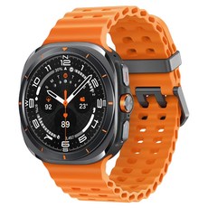Samsung 三星 Galaxy Watch Ultra 2025 鈦金屬 智慧手錶 圓形的 1.5吋 LTE GPS + Cellular 鈦霧灰 48H Battery Wear OS L705F 手錶 + 充電器 及時心律監測 獨立通話 IP68