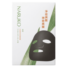 NARUKO 牛爾 台灣公司貨 茶樹神奇痘痘黑面膜, 8片, 1盒