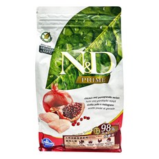 Farmina 法米納 ND 天然頂級無穀系列 挑嘴全齡犬飼料 潔牙顆粒 GD-6, 1袋, 2.5kg, GD6 雞肉 + 石榴