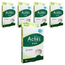 MENTHOLATUM 曼秀雷敦 Acnes 台灣公司貨 痘痘貼 金盞花 綜合型, 26片, 5盒