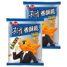 孔雀 香酥脆狠大包 香魚, 104g, 2包