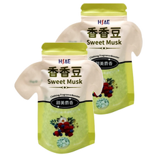HSAE 衣物香香豆 甜蜜麝香, 130g, 2包