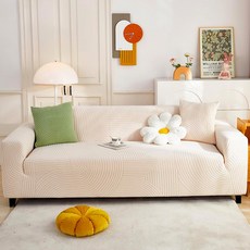 好物良品 四季通用彈力緹花沙發罩 聚酯纖維, 1件