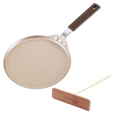 CHEFMADE 學廚 8吋可麗餅薄餅煎盤 附竹蜻蜓 耐熱230°C #314879, 8吋, 1組
