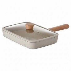 NEOFLAM FIKA系列鑄造 不沾早午餐煎鍋+玻璃蓋 1740g, 29cm, 1組