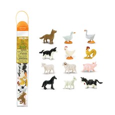 Safari Ltd 農場好朋友 管裝公仔 Farm 695204, 1個