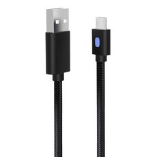 DOBE PS5 B0X NS手把充電線 80cm, 黑色, 1個, TY-0803D