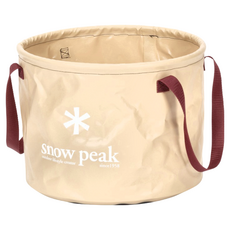 snow peak 雪諾必克 軟式水桶 25L Beige 368 x 254mm 1個