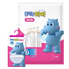 Thirsty-Hippo 掛式除濕劑 5入, 1個, 1.25kg
