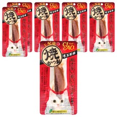 INABA 宗田鰹燒魚柳條, 柴魚片風味, 18g, 6條