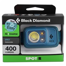 Black Diamond Spot 400-R 頭燈 BD-620676-AZU, 蔚藍色, 1個