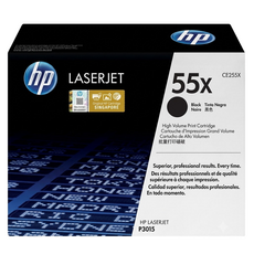 hp 惠普 55X 碳粉匣, 黑色, 1個