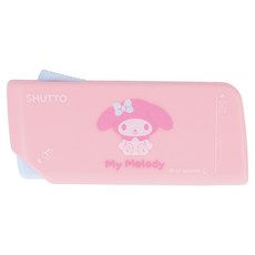 sun-star SHUTTO 多功能磁吸攜帶型開箱拆信刀, 美樂蒂 粉色, 1個
