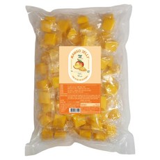 Q彈香甜的真實芒果軟糖, 1kg, 1個