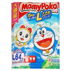 媽咪寶貝 嬰兒紙尿褲 PL64 9~15kg, L, 64片