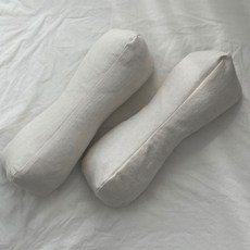 Nua 珠珠泡棉頸椎枕, 1個, 白色