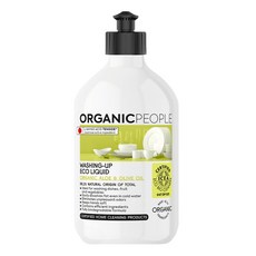 Organic People 有機生活 500ml 天然有機洗碗精 溫和不刺激 洗淨蔬果 保護雙手, 1瓶