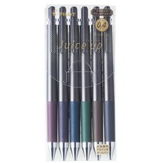 PILOT 百樂 Juice up 超級果汁筆6色組 0.4mm LJP120S4-6CGS, 復古色, 1組