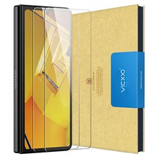 VICXXO 2.5CX 手機 螢幕保護貼 Galaxy Z Fold 4 2件組 強化玻璃 光滑 透明色