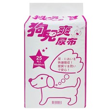 狗兒爽 尿布 快速吸收 安心防逆流, 60 x 90cm, 25片, 1包