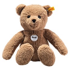Steiff 德國金耳釦泰迪熊 Teddy bear Papa 黃標玩偶, 36cm, 熊, 1個