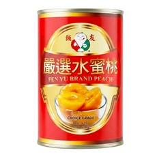 飯友 嚴選水蜜桃, 425g, 1罐