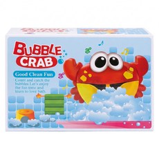 IngBaby 螃蟹泡泡機 洗澡玩具, 紅色 + 黃色, 1組